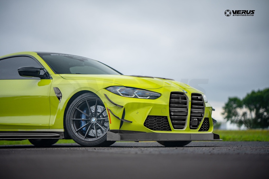 Carbon Polyweave Side Splitter Kit - G82 BMW M4 | Verus Engineering